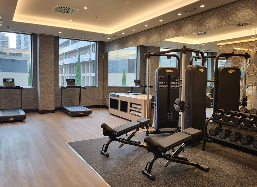 Fitnessbereich Foto