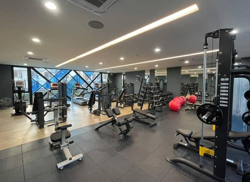 Fitnessbereich Foto