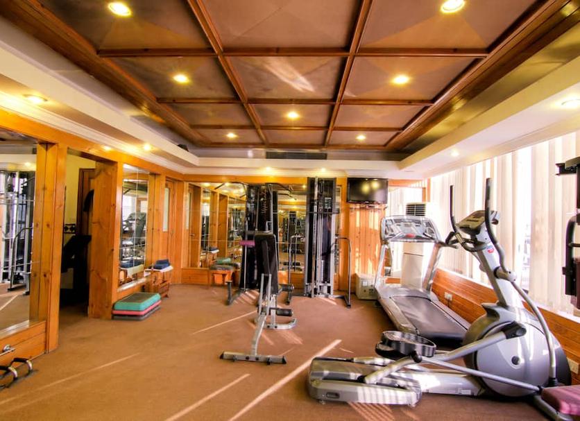 Fitnessbereich Foto
