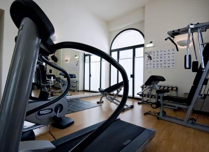 Fitnessbereich Foto