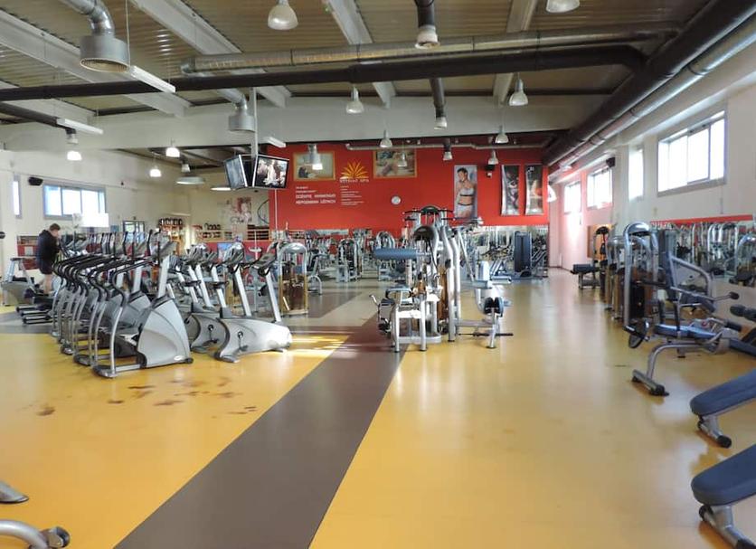 Fitnessbereich Foto