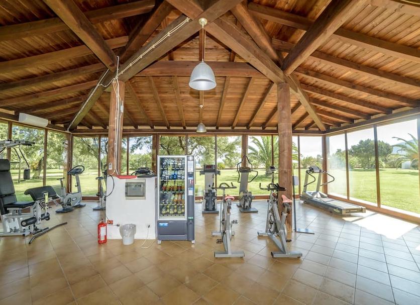 Fitnessbereich Foto