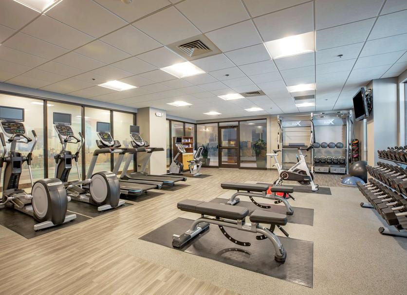 Fitnessbereich Foto