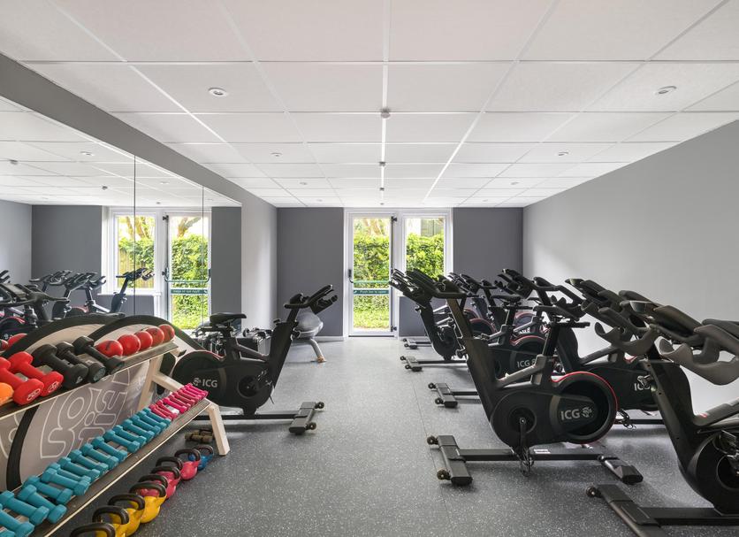 Fitnessbereich Foto