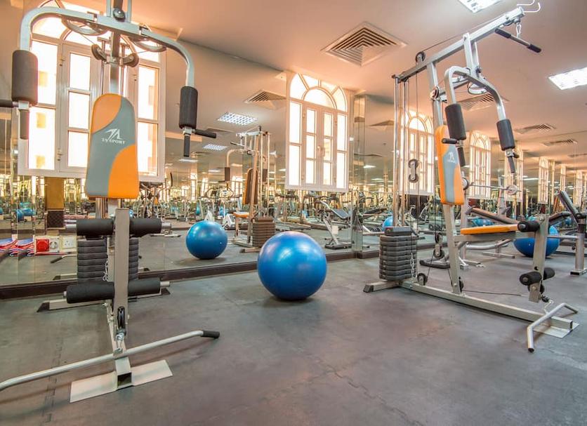 Fitnessbereich Foto