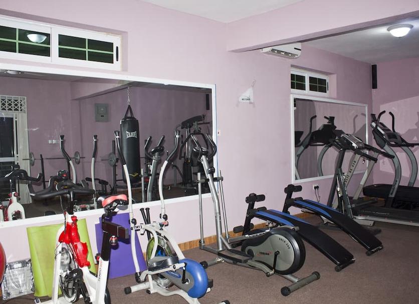 Fitnessbereich Foto