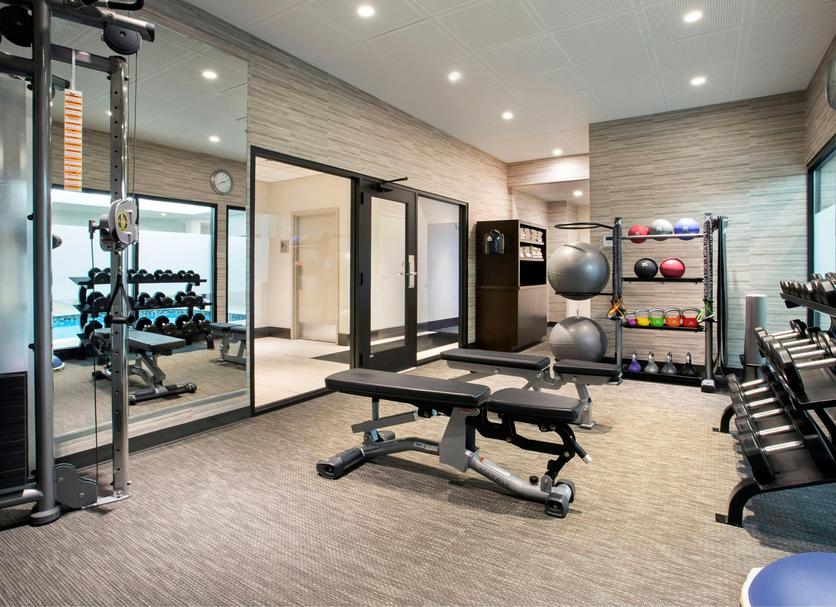 Fitnessbereich Foto
