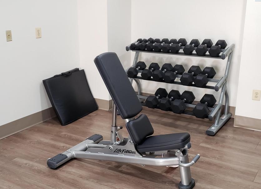 Fitnessbereich Foto