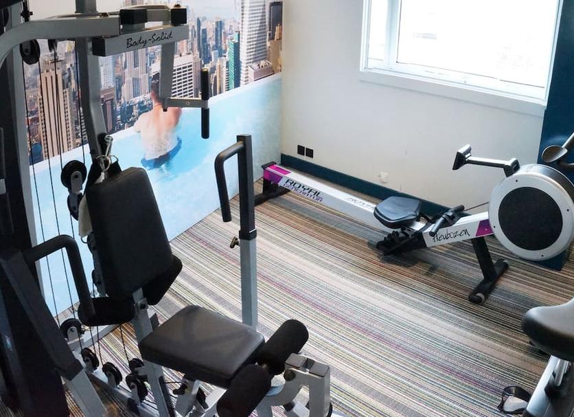 Fitnessbereich Foto