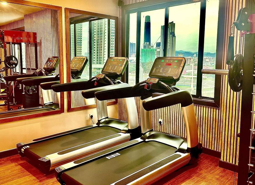 Fitnessbereich Foto