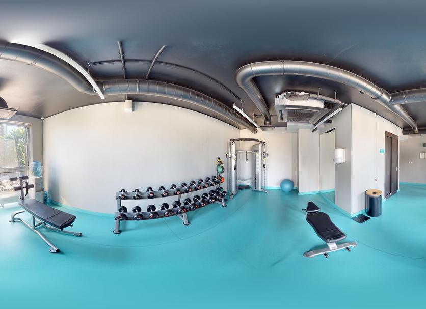 Fitnessbereich Foto
