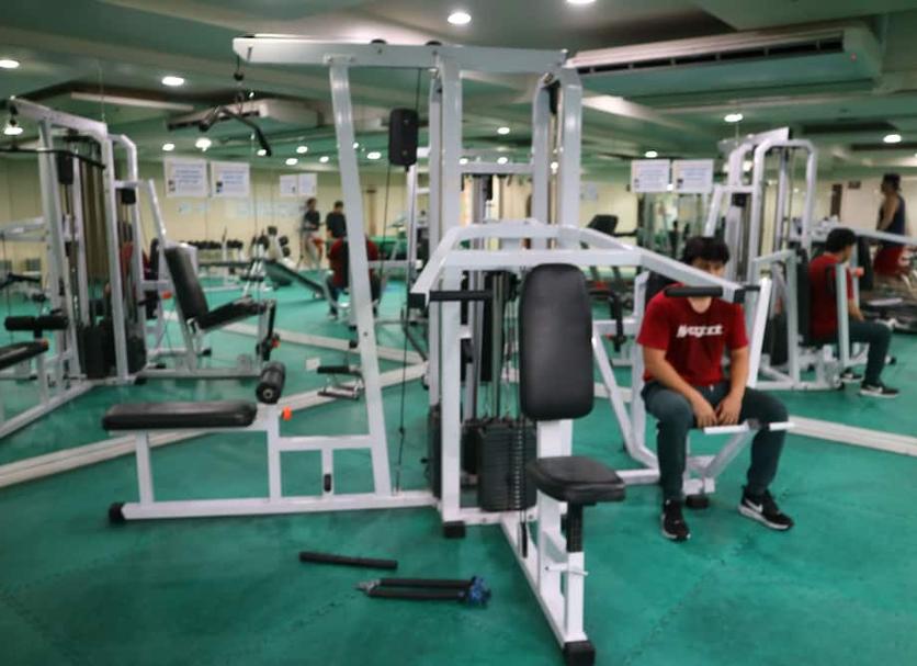 Fitnessbereich Foto