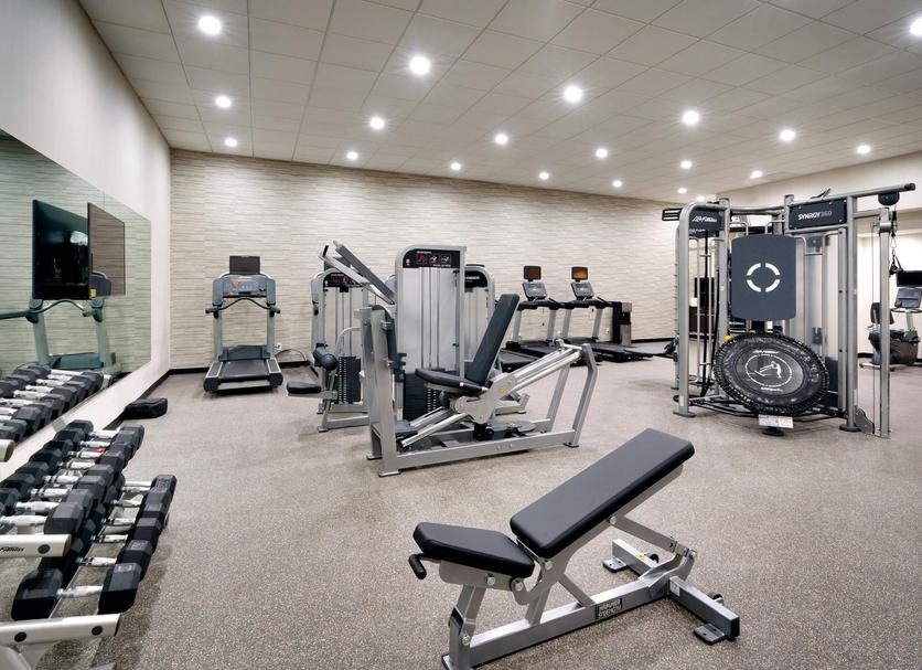 Fitnessbereich Foto