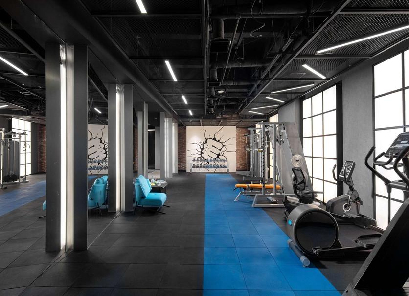 Fitnessbereich Foto
