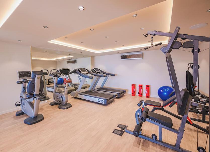 Fitnessbereich Foto