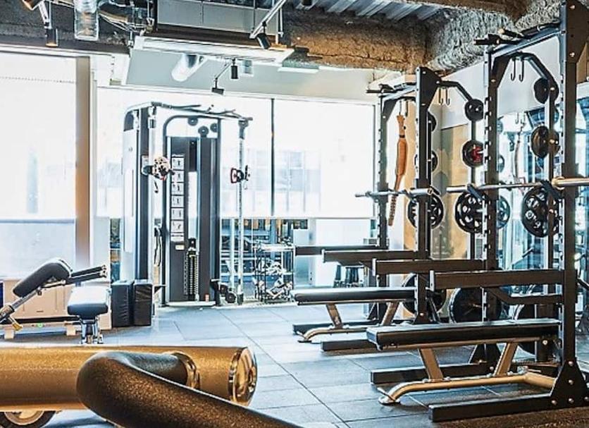 Fitnessbereich Foto