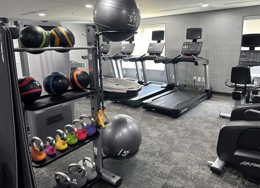 Fitnessbereich Foto