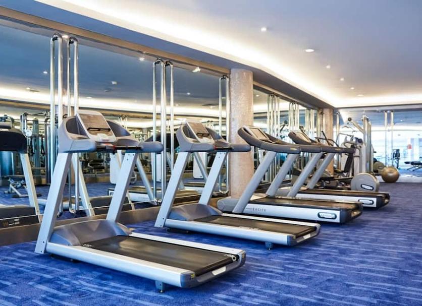 Fitnessbereich Foto