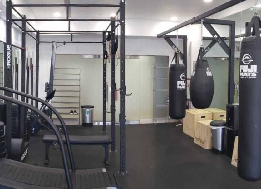 Fitnessbereich Foto