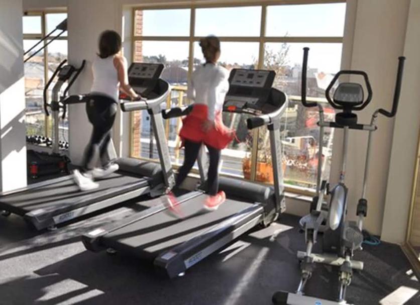 Fitnessbereich Foto