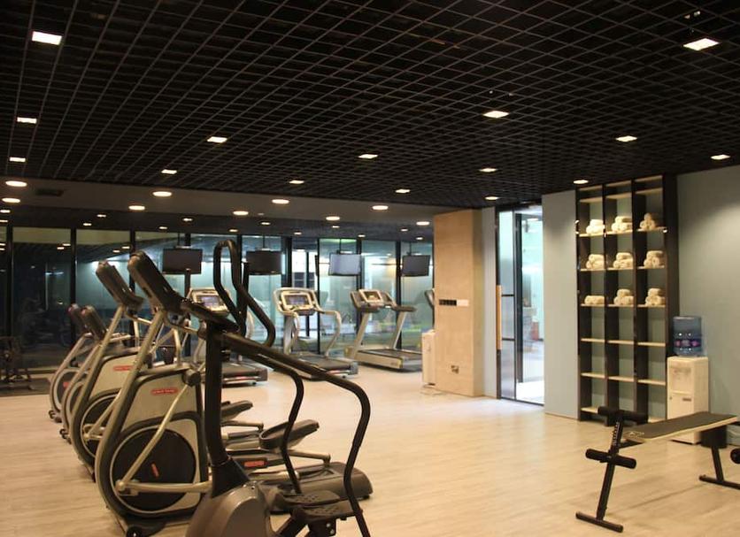 Fitnessbereich Foto