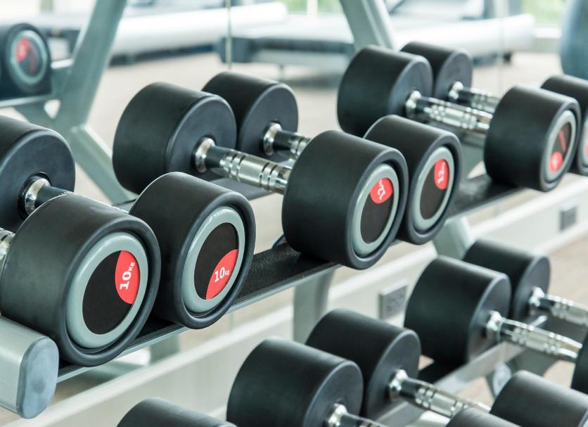 Fitnessbereich Foto