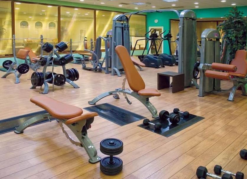 Fitnessbereich Foto