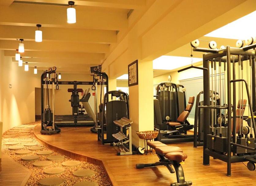 Fitnessbereich Foto