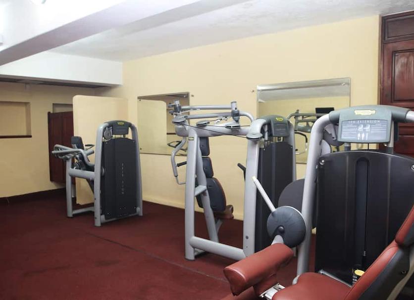 Fitnessbereich Foto