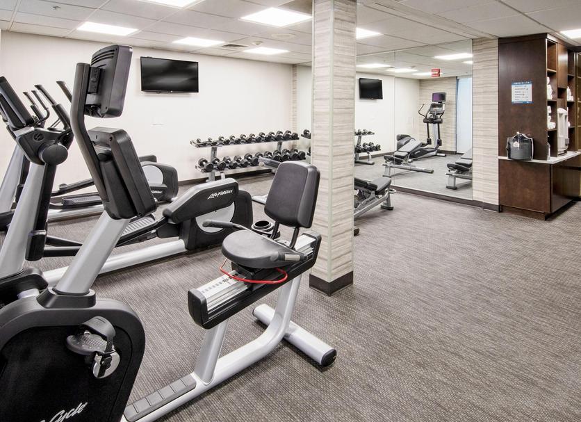 Fitnessbereich Foto