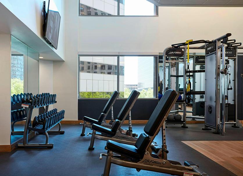 Fitnessbereich Foto