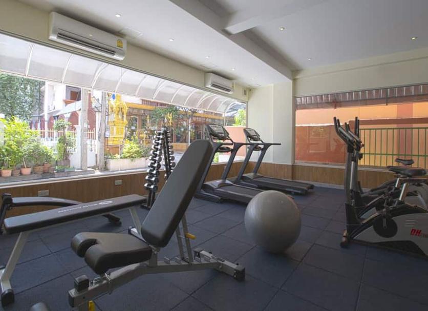 Fitnessbereich Foto