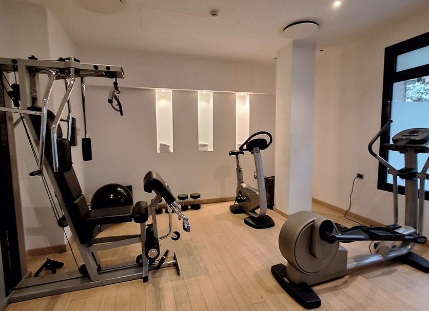 Fitnessbereich Foto
