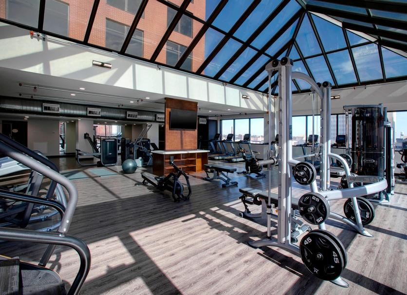 Fitnessbereich Foto