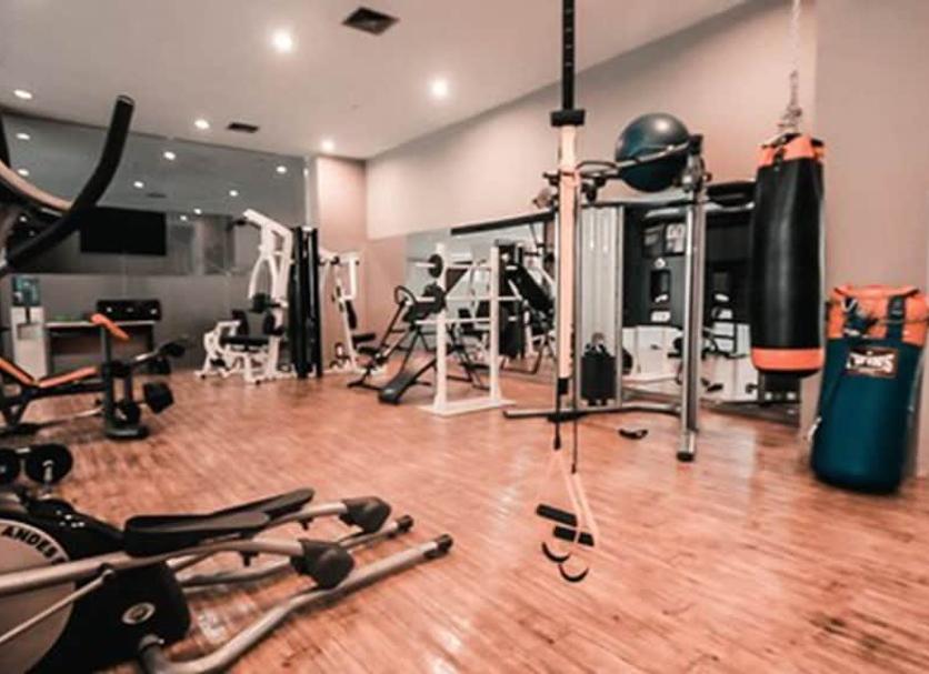 Fitnessbereich Foto