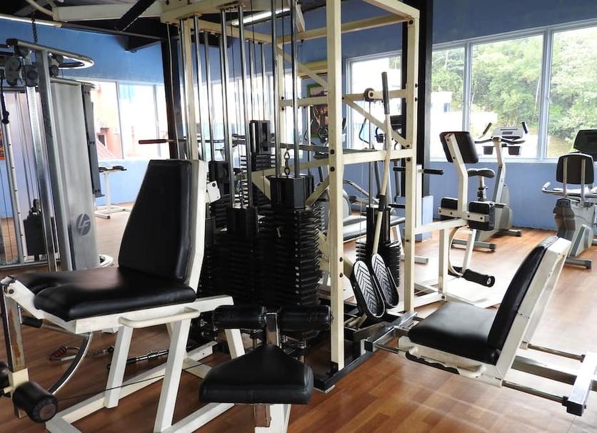 Fitnessbereich Foto