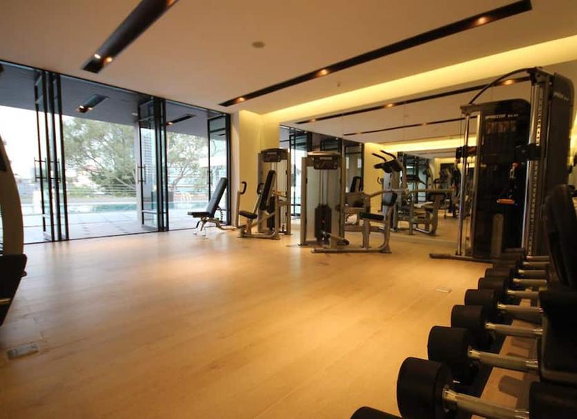 Fitnessbereich Foto