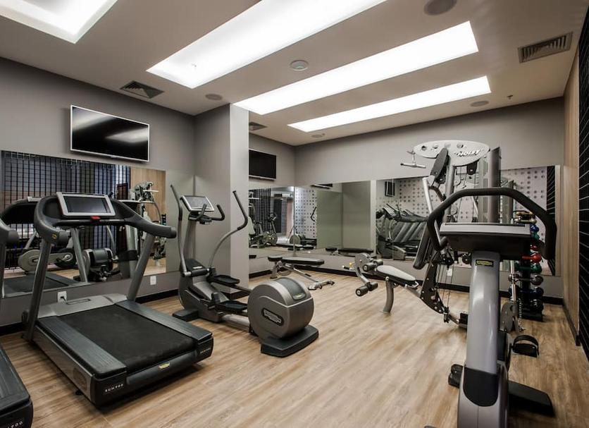 Fitnessbereich Foto