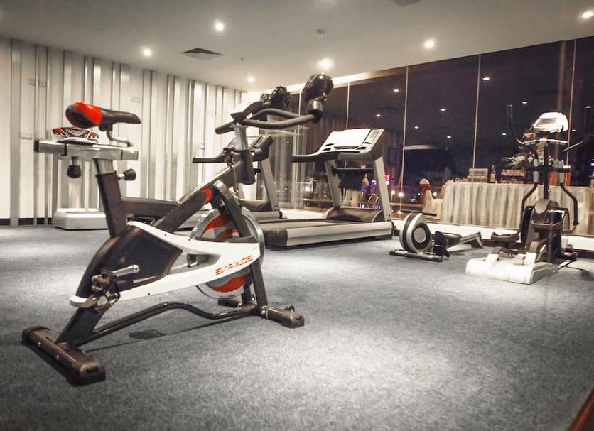 Fitnessbereich Foto