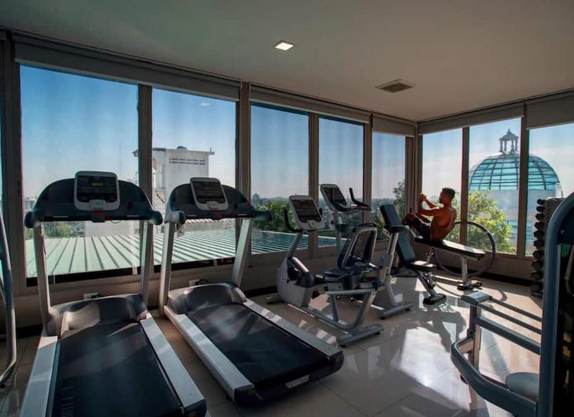 Fitnessbereich Foto