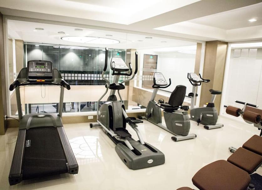 Fitnessbereich Foto