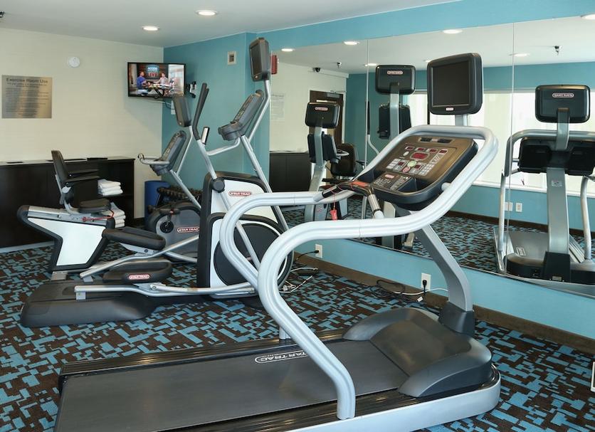 Fitnessbereich Foto