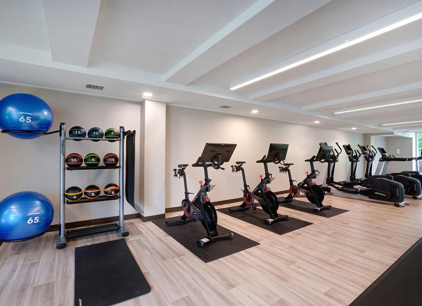 Fitnessbereich Foto