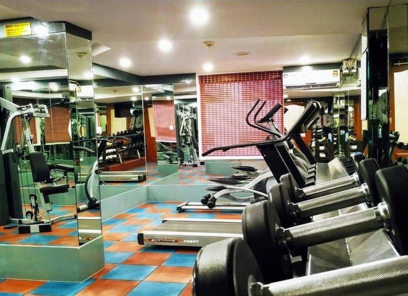 Fitnessbereich Foto