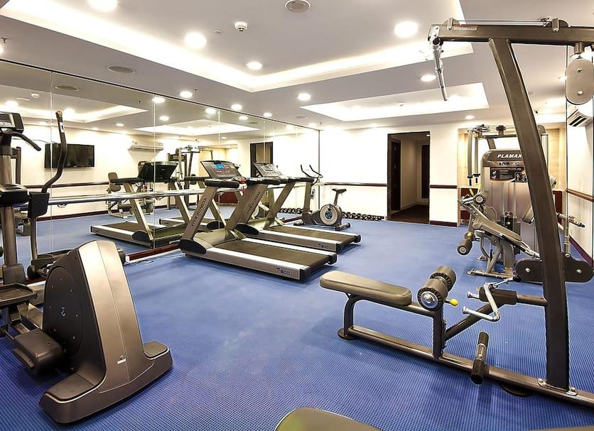 Fitnessbereich Foto