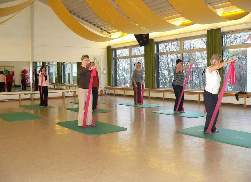 Fitnessbereich Foto