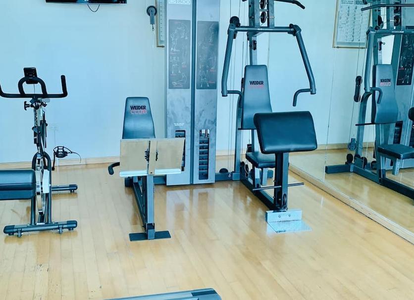 Fitnessbereich Foto