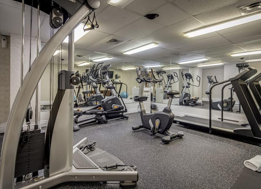 Fitnessbereich Foto