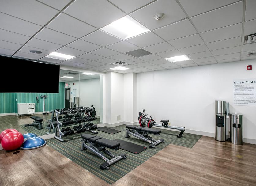 Fitnessbereich Foto