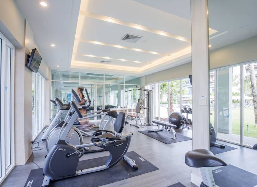 Fitnessbereich Foto